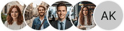 Multiple investor profile avatars on Valor Yielode trading review block